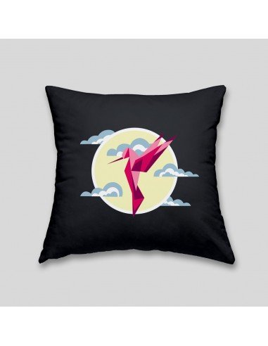 Hummingbird cushion